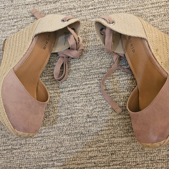 Torrid espadrille wedges - Picture 8 of 9